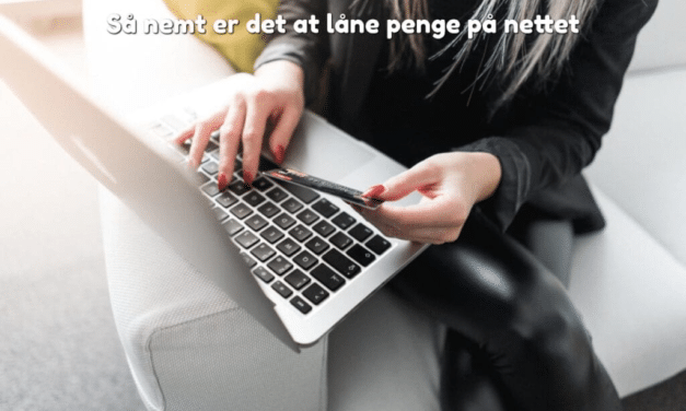 Så nemt er det at låne penge på nettet